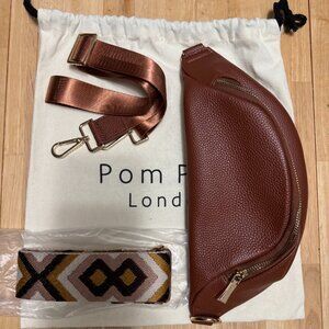 POM POM LONDON CROSS BODY SLING BAG